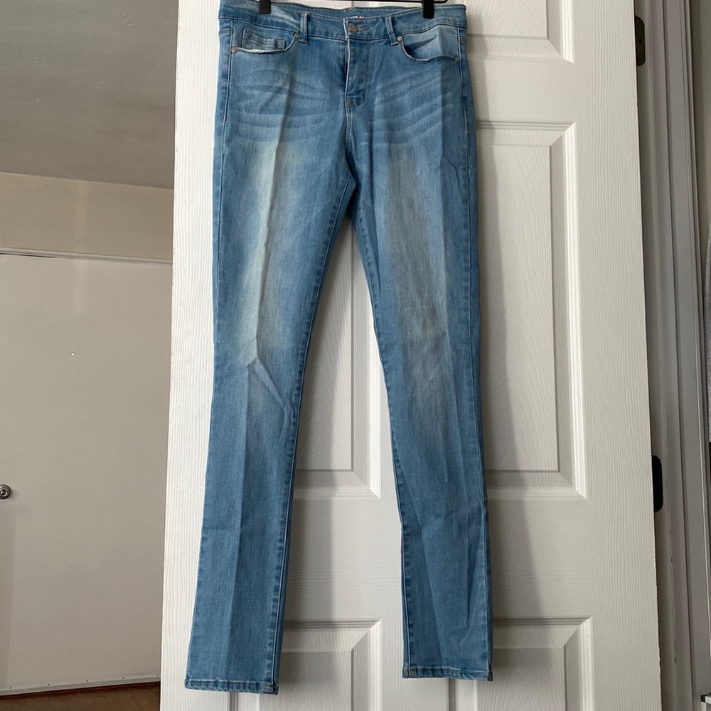 Nine Planet Skinny Blue Jeans, Size 11